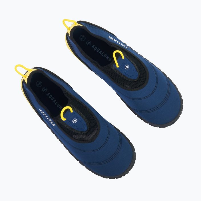 Aqualung Beachwalker Xp navy blue and yellow water shoes FM15004073637 15