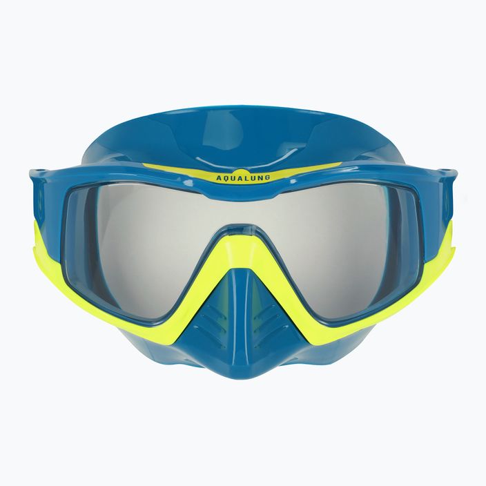 Aqualung Vita petrol/yellow diving mask MS5529807LC 7