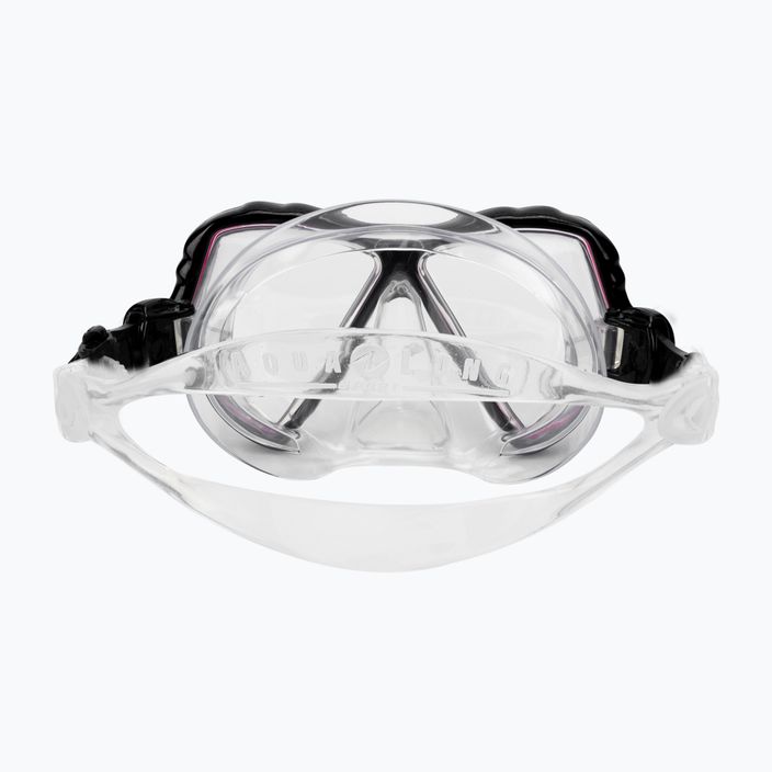 Aqualung Cub transparent/pink junior diving mask MS5530002 5