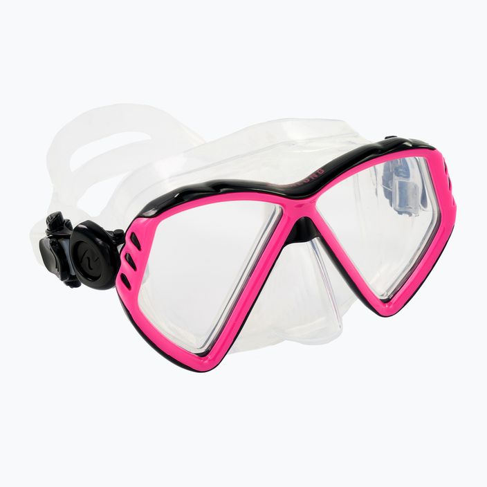 Aqualung Cub transparent/pink junior diving mask MS5530002 6