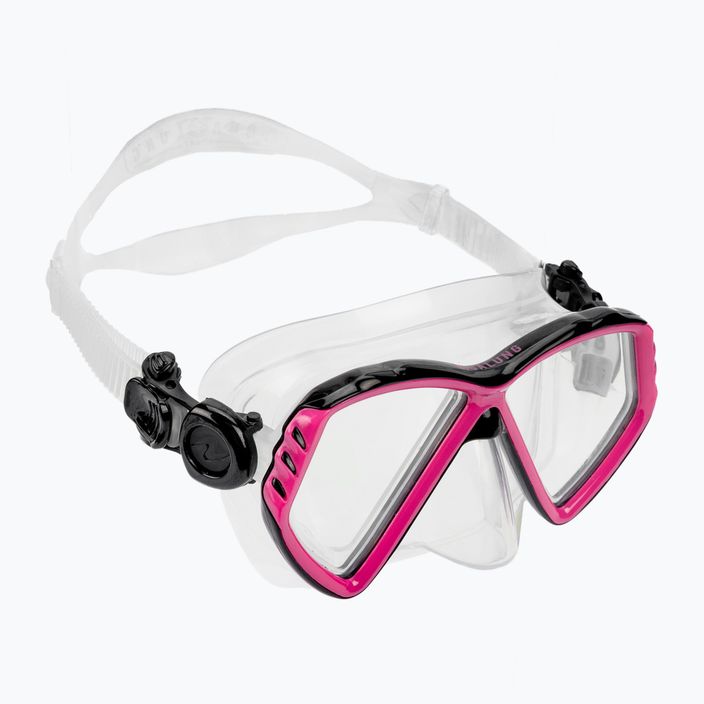 Aqualung Cub transparent/pink children's diving mask MS5540002