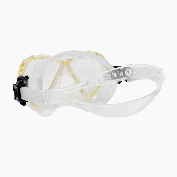 Aqualung Cub transarent/yellow children's diving mask MS5540007 4