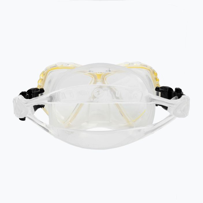 Aqualung Cub transarent/yellow children's diving mask MS5540007 5