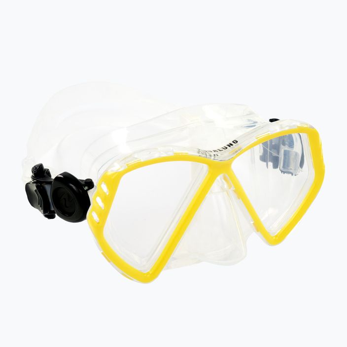 Aqualung Cub transarent/yellow children's diving mask MS5540007 6