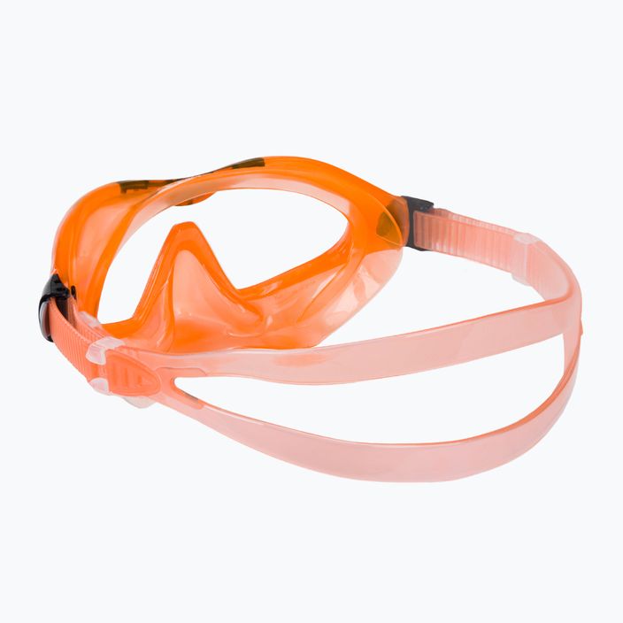 Aqualung Mix orange/black children's diving mask MS5560801S 4