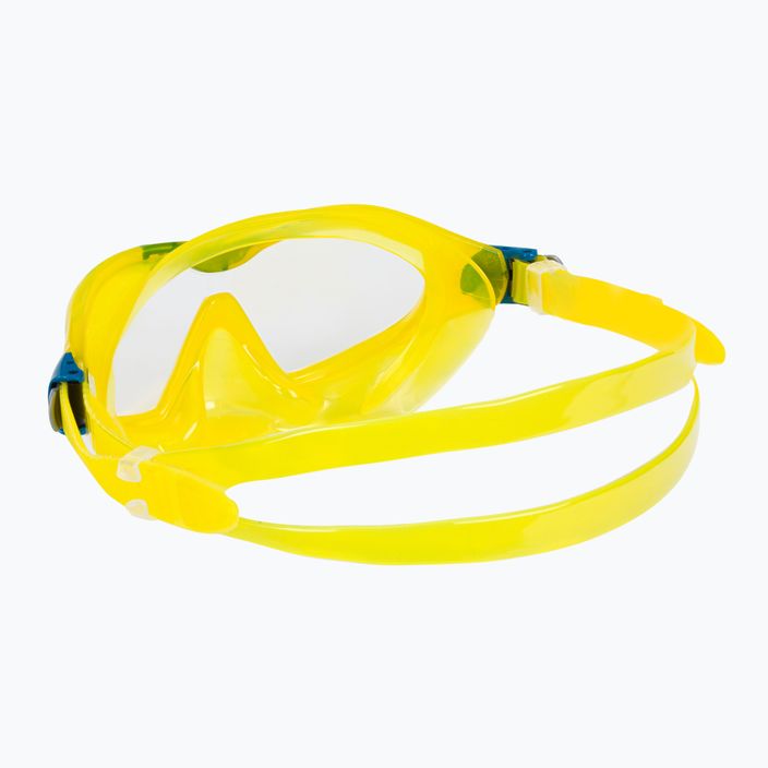 Aqualung Mix Combo children's snorkel kit yellow and blue SC4250798 5