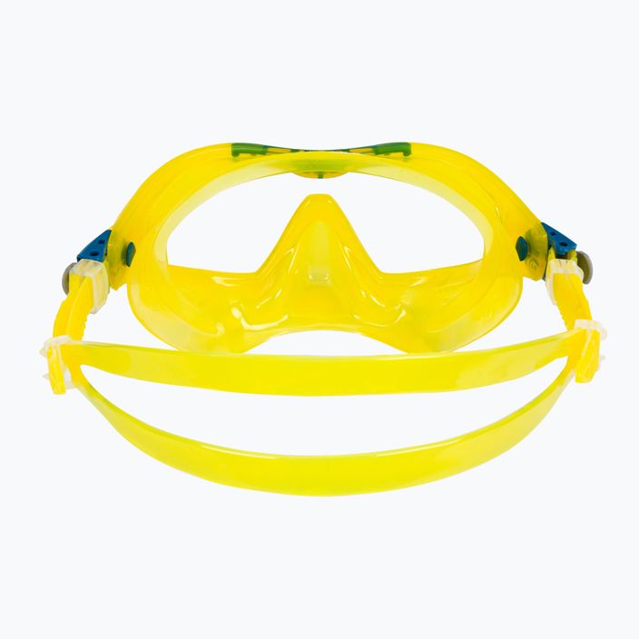 Aqualung Mix Combo children's snorkel kit yellow and blue SC4250798 6
