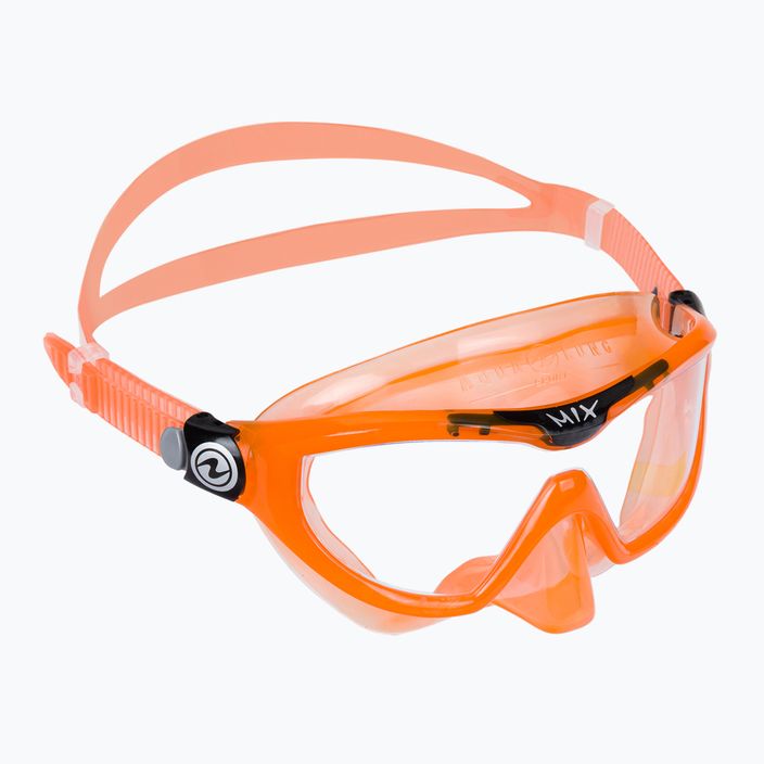 Aqualung Mix Combo children's snorkel kit orange SC4250801S 2