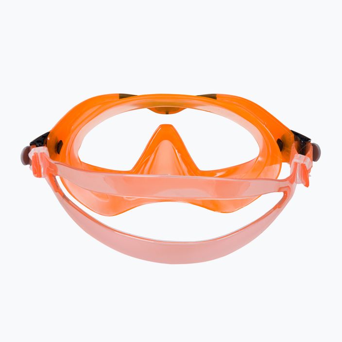 Aqualung Mix Combo children's snorkel kit orange SC4250801S 6