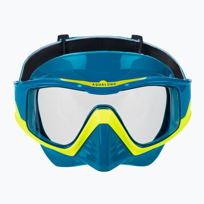 Aqualung Vita Combo blue/yellow snorkel kit SC4269807 3