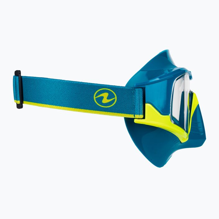 Aqualung Vita Combo blue/yellow snorkel kit SC4269807 4