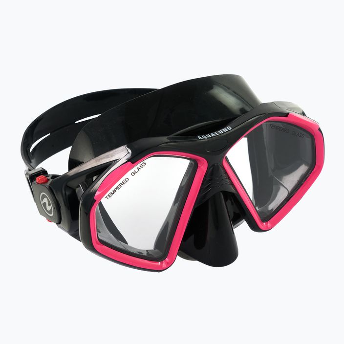 Aqualung Hawkeye diving mask black/pink MS5570102 6