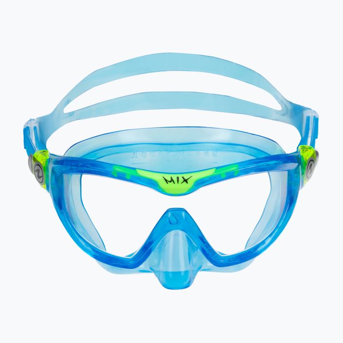 Aqualung Mix children's diving mask light blue/blue green MS5564131S 2