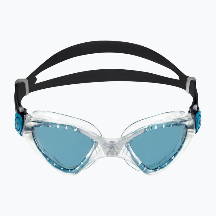 Aquasphere Kayenne transparent/silver/petrol swimming goggles EP3140098LD 2