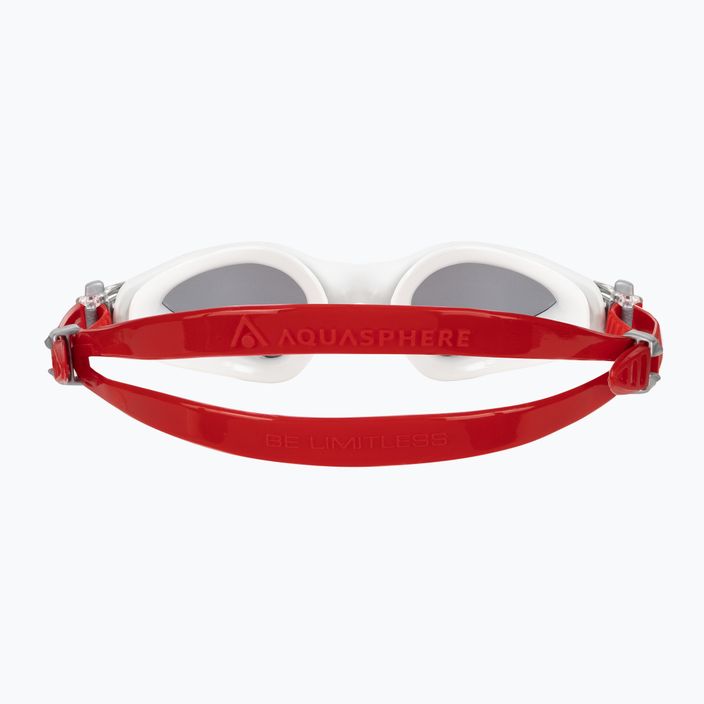 Aquasphere Kayenne grey/red swimming goggles 5