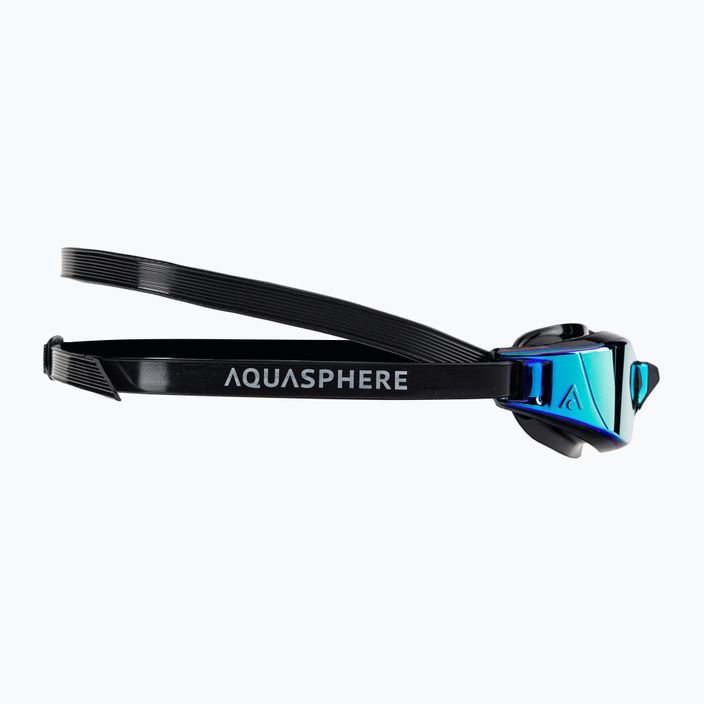 Aquasphere Xceed swimming goggles black/black/mirror yellow EP3200101LMY 3