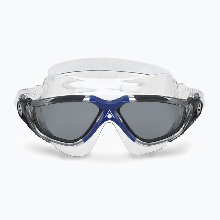 Aquasphere Vista transparent/dark gray/smoke swim mask MS5600012LD 6