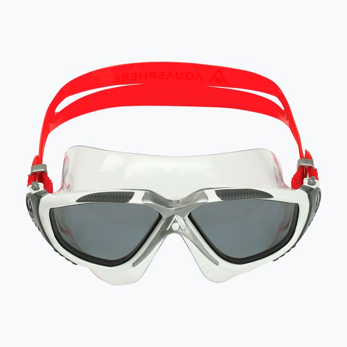 Aquasphere Vista white/red/dark swimming mask MS5600915LD 2