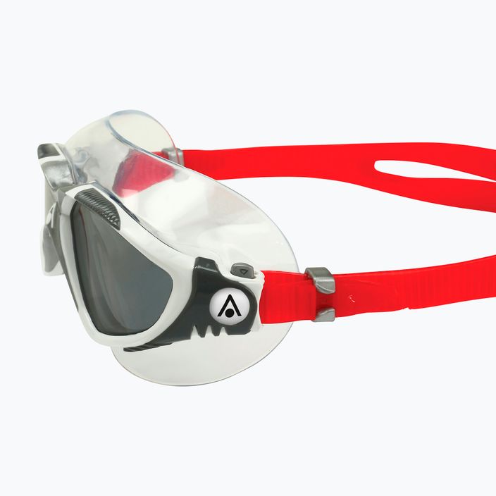 Aquasphere Vista white/red/dark swimming mask MS5600915LD 3