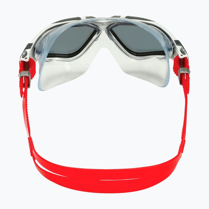 Aquasphere Vista white/red/dark swimming mask MS5600915LD 4