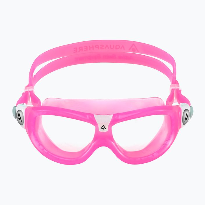 Aquasphere Seal Kid 2 blue/pink/clear children's swimming mask MS5610202LC 2