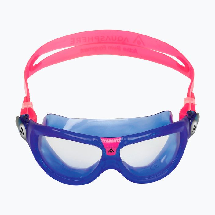 Aquasphere Seal Kid 2 pink/pink/clear children's swimming mask MS5614002LC 2