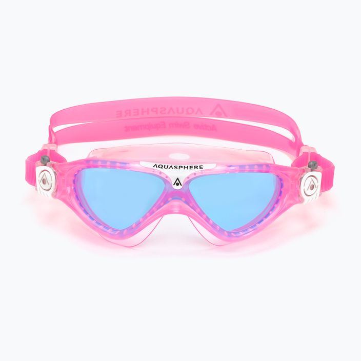 Aquasphere Vista children's swimming mask pink/white/blue MS5630209LB 7