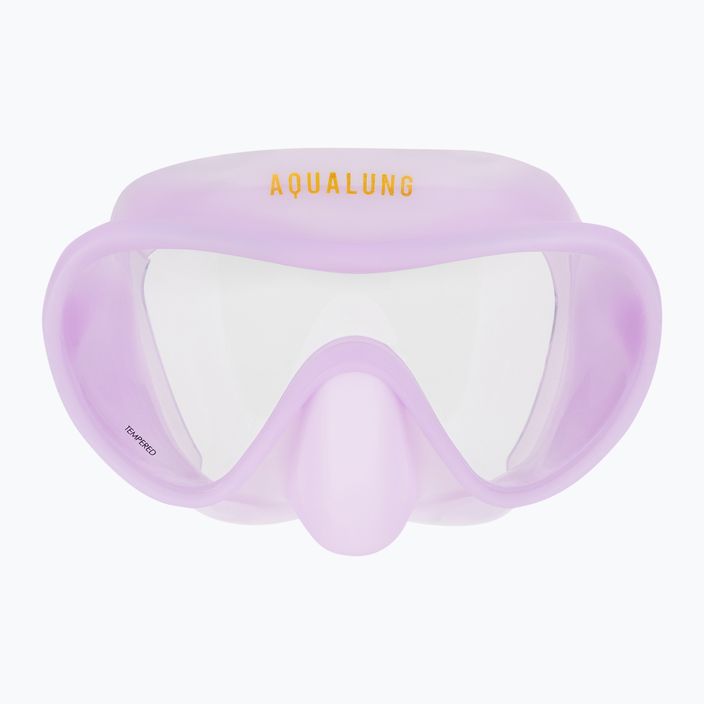 Aqualung Nabul diving mask red 2
