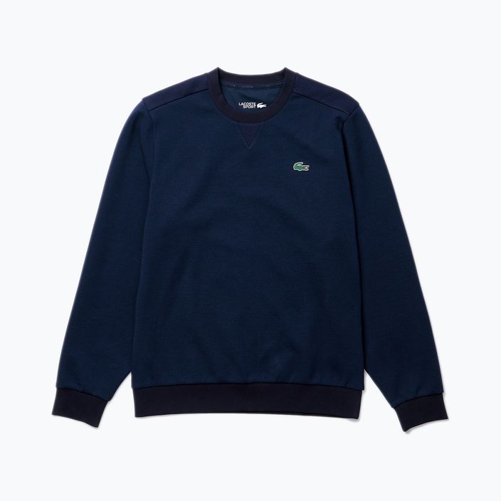Lacoste men's tennis sweatshirt navy blue SH9604 5