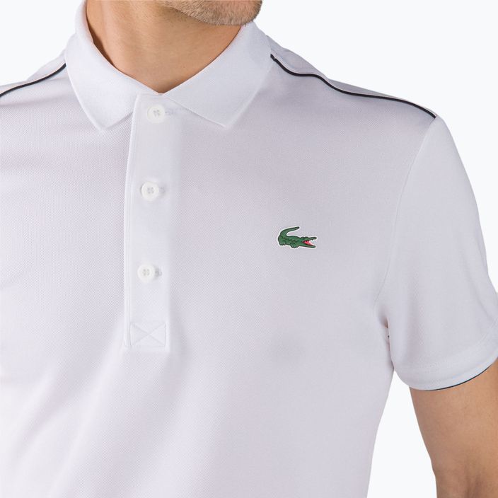 Lacoste men's tennis polo shirt white DH2094 5