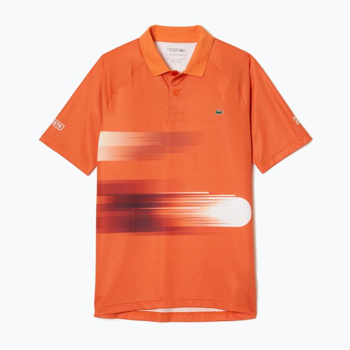 Lacoste men's tennis polo shirt orange DH0853