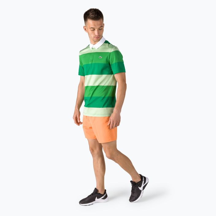 Lacoste men's tennis polo shirt green DH0872 3