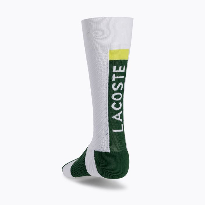 Lacoste Compression Zones Long tennis socks white RA4181 3