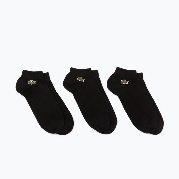 Lacoste tennis socks 3 pairs black RA4183 4