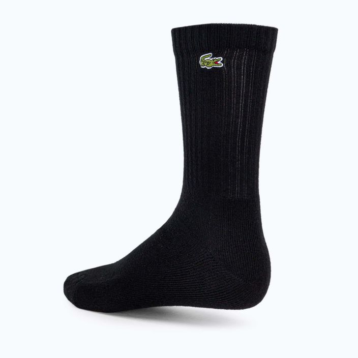 Lacoste men's tennis socks 3 pairs black/grey/white RA4182 3