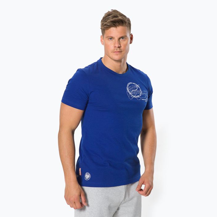 Lacoste men's tennis shirt blue TH0964