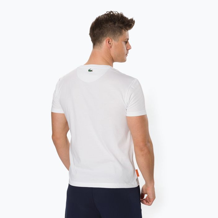 Lacoste men's tennis shirt white TH0964 3