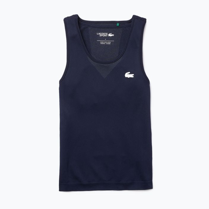 Lacoste women's tennis shirt navy blue TF7882 5