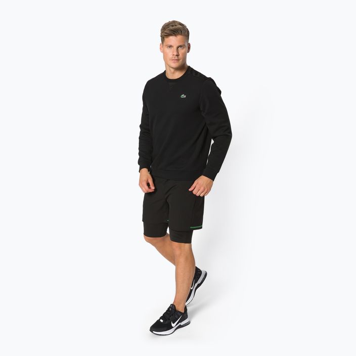 Lacoste men's tennis sweatshirt black SH9604 2