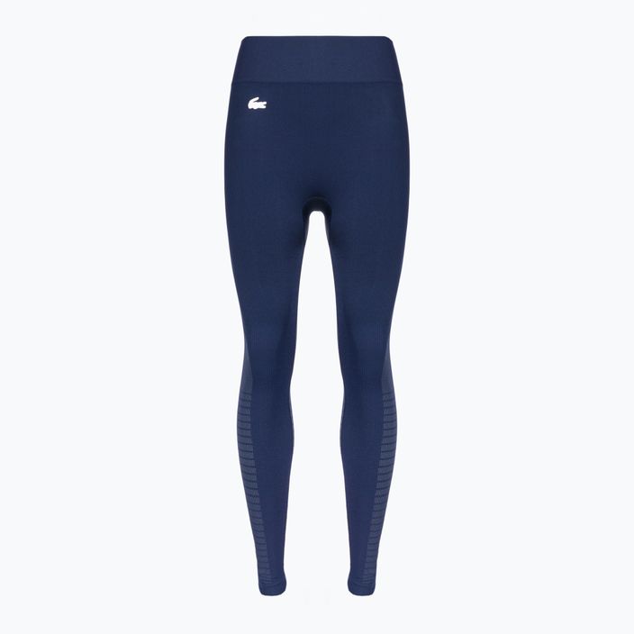 Lacoste women's leggings navy blue XF7881