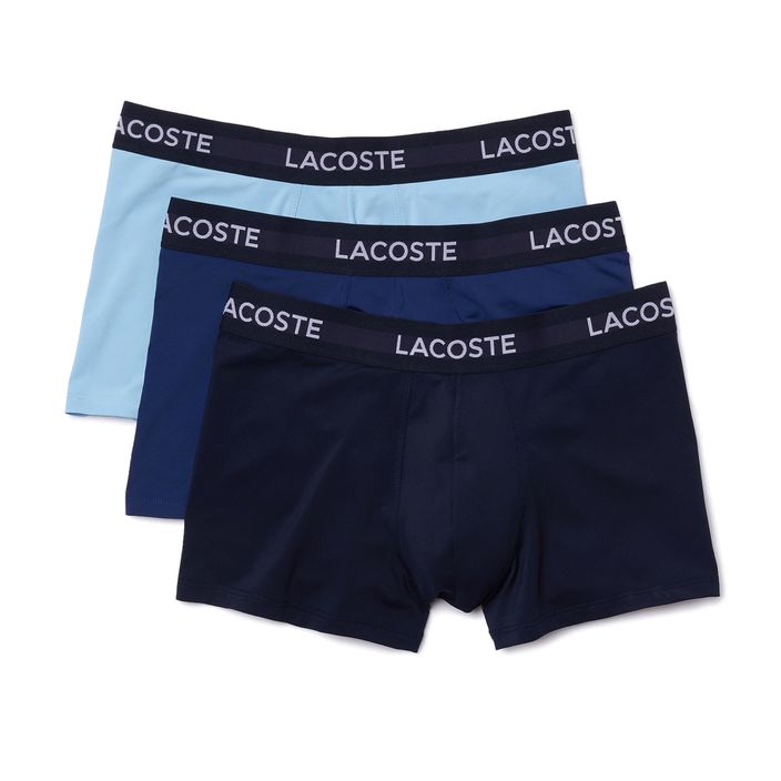 Lacoste men's boxer shorts 3-pack blue 5H9623 2