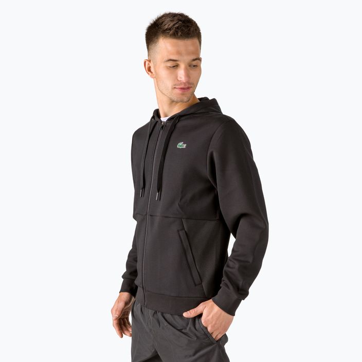 Lacoste men's tennis sweatshirt black SH9676