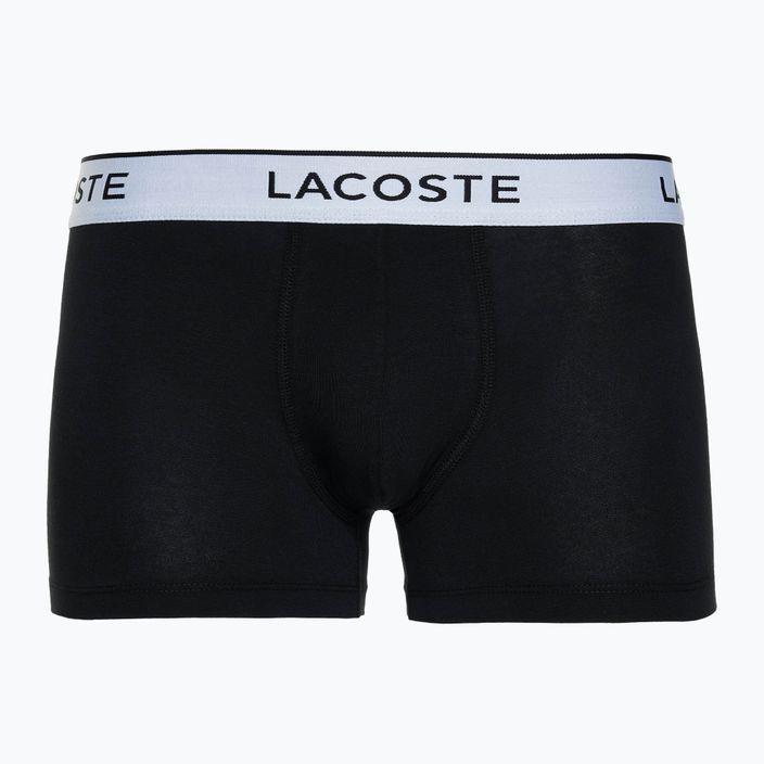 Lacoste men's boxer shorts 5H8385 3 pairs black 2