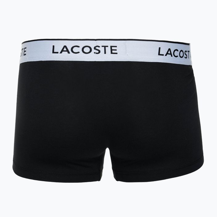 Lacoste men's boxer shorts 5H8385 3 pairs black 3