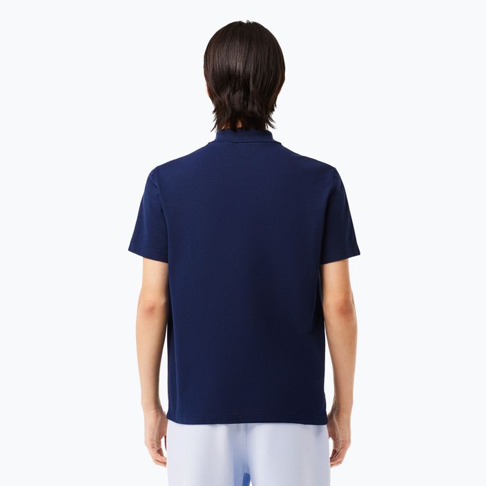 Lacoste men's polo shirt DH0783 navy blue 2