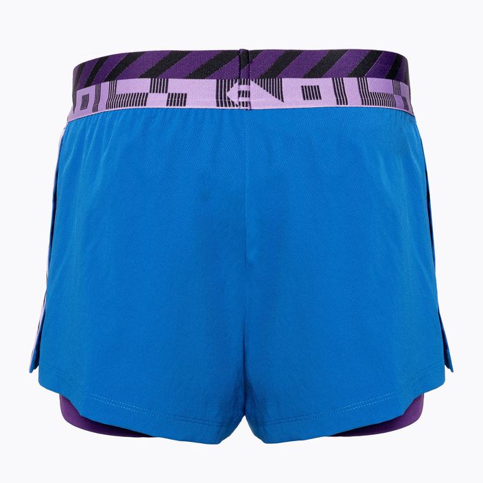 Lacoste women's tennis shorts blue GF9262 2