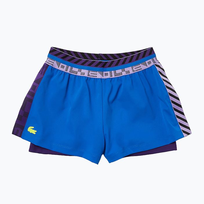 Lacoste women's tennis shorts blue GF9262 4