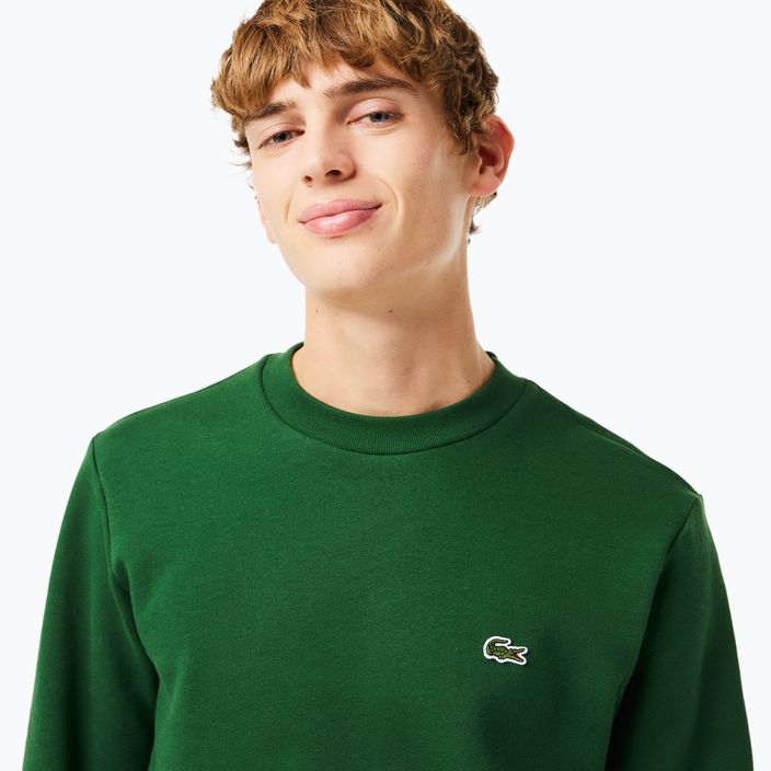 Lacoste men's SH9608 green sweatshirt 3