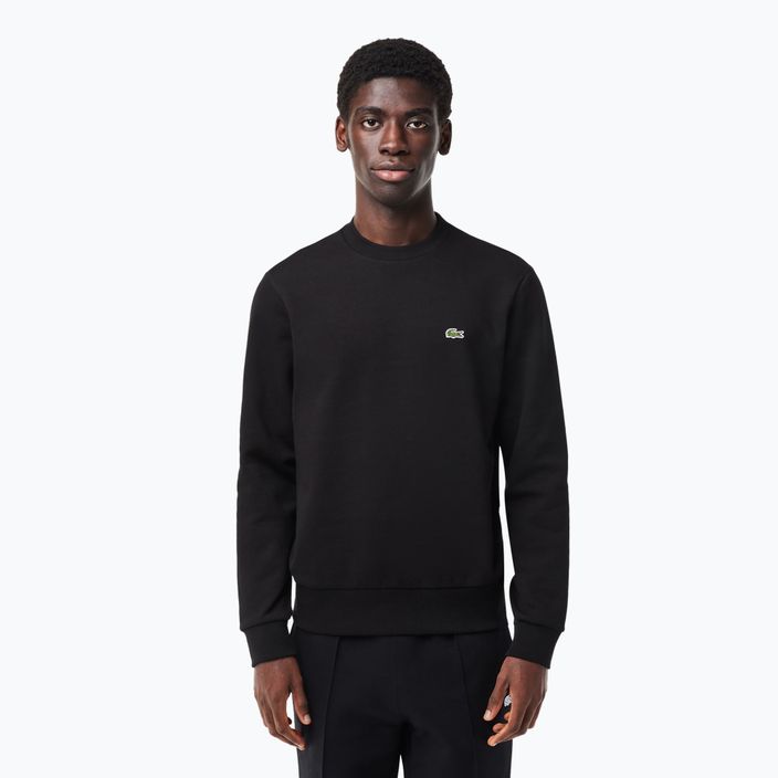 Lacoste men's SH9608 black sweatshirt