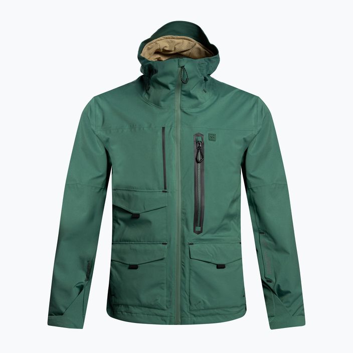 Men's snowboard jacket Billabong Prism evergreen